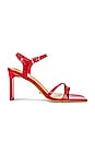 view 1 of 5 Casa Sandal in Cherry Patent