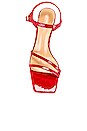view 4 of 5 Casa Sandal in Cherry Patent