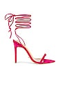 view 1 of 5 Millie Sandal in Lipstick Suede