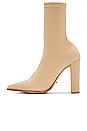 view 5 of 5 Lila Heeled Bootie in Nude Lycra