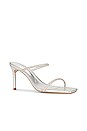 view 2 of 5 Chase Mule in Silver Nappa Metallic