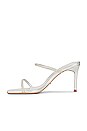view 5 of 5 Chase Mule in Silver Nappa Metallic
