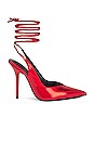 view 1 of 5 ESCARPIN GLINT in Red Illumine