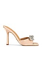 view 1 of 5 Franki Sandal in Nude Satin