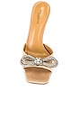 view 4 of 5 Franki Sandal in Nude Satin