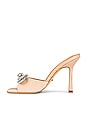 view 5 of 5 Franki Sandal in Nude Satin