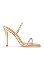 view 1 of 5 Fletcher Mule in Gold Nappa Metallic