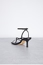 view 3 of 6 Avi Sandal in Black Nappa