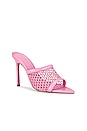 view 2 of 5 Miranda Mule in Musk Nappa & Mesh