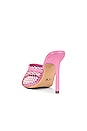 view 3 of 5 Miranda Mule in Musk Nappa & Mesh