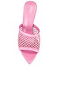 view 4 of 5 Miranda Mule in Musk Nappa & Mesh