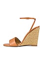 view 5 of 5 Gizmo Wedge in Tan in Tan Como