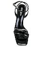 view 4 of 5 French Sandal in Black Patent