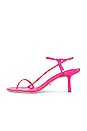 view 5 of 5 Caprice Sandal in Acid Pink