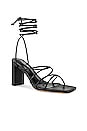 view 2 of 5 Carlie Sandal in Black Nappa