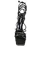 view 4 of 5 Carlie Sandal in Black Nappa