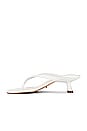 view 5 of 5 x REVOLVE Krista Sandal in White