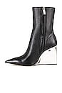 view 5 of 5 Dasha Boot in Black Como & Clear