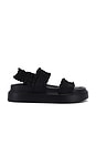 view 1 of 5 Jerry Sandal in Black Ruffle