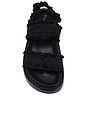 view 4 of 5 Jerry Sandal in Black Ruffle