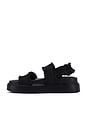view 5 of 5 Jerry Sandal in Black Ruffle