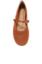 view 4 of 5 x REVOLVE Melany Flat in Chocolate Satin
