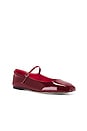 view 2 of 5 ZAPATO PLANO BAMBI in Bordeaux Patent