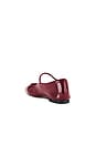 view 3 of 5 ZAPATO PLANO BAMBI in Bordeaux Patent