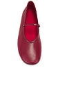 view 4 of 5 ZAPATO PLANO MARTINEZ in Bordeaux Nappa