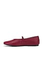 view 5 of 5 ZAPATO PLANO MARTINEZ in Bordeaux Nappa