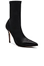 view 2 of 5 BOTINES DAVIS in Black Stretch Satin