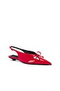 view 2 of 5 Lucinda Heel in Chilli Patent