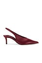 view 1 of 5 Diva Heel in Bordeaux Nappa