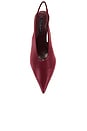view 4 of 5 Diva Heel in Bordeaux Nappa