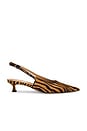 view 1 of 5 Crush Pump in Brown Zebra