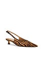 view 2 of 5 Crush Pump in Brown Zebra