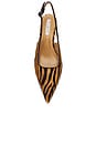 view 4 of 5 Crush Pump in Brown Zebra