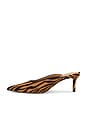 view 5 of 5 Drax Pump in Brown Zebra