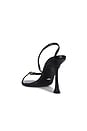 view 3 of 5 Lush Sandal in Black Hi Shine