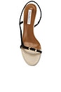 view 4 of 5 Lush Sandal in Black Snake