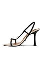 view 5 of 5 Lush Sandal in Black Snake