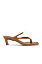 view 1 of 5 Trance Sandal in Tan Nappa