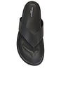 view 4 of 5 Loop Sandal in Black