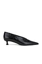 view 1 of 5 Cherry Pump in Black Crinkle