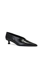 view 2 of 5 Cherry Pump in Black Crinkle