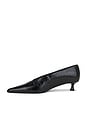 view 5 of 5 Cherry Pump in Black Crinkle