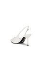 view 3 of 5 Baz Pump in White Hi Shine