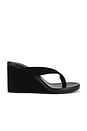 view 1 of 5 Avanti Sandal in Black Suede