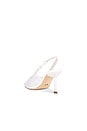view 3 of 5 Breeze Slingback Pump in White Nylon