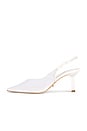 view 5 of 5 Breeze Slingback Pump in White Nylon